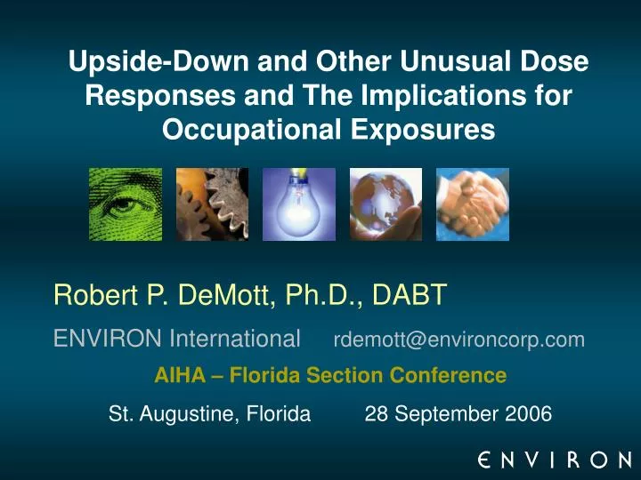 upside down and other unusual dose responses and the implications for occupational exposures