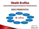 Wealth Management Software / mutual fund software - slide 1