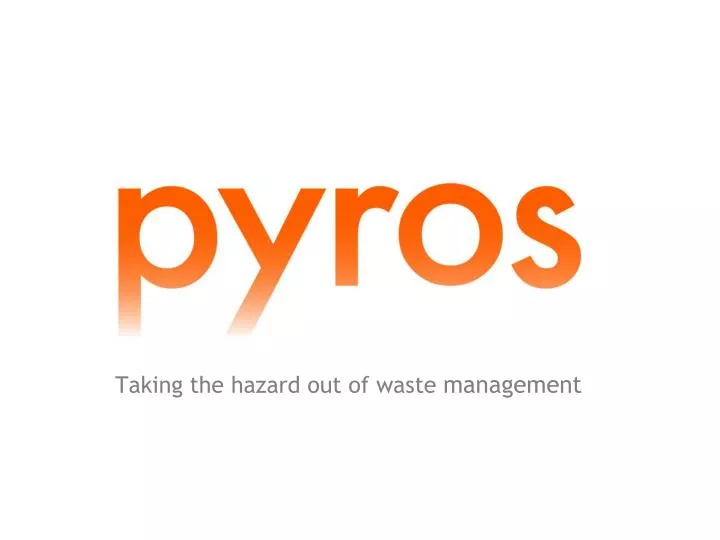taking the hazard out of waste management