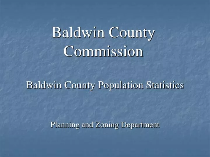 baldwin county commission
