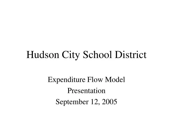 hudson city school district
