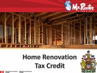 Home Renovation Tax Credit