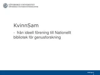 kvinnsam