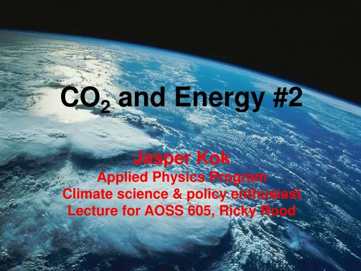 co 2 and energy 2