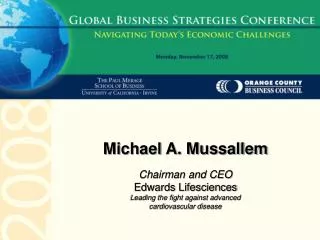 Michael A. Mussallem