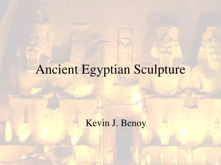 ancient egyptian sculpture