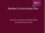 Resilient Communities Plan - slide 1