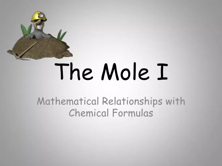 the mole i