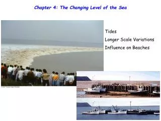Chapter 4: The Changing Level of the Sea