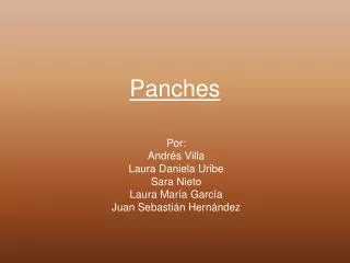 panches