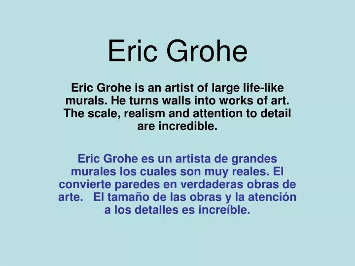 eric grohe
