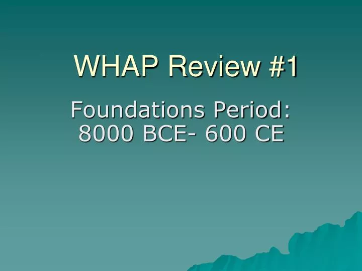 whap review 1