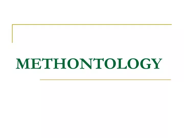 methontology