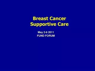 May 2-6 2011 FUND FORUM