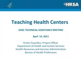 Teaching Health Centers