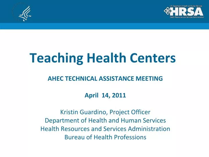 teaching health centers