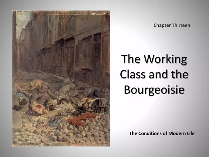 the working class and the bourgeoisie