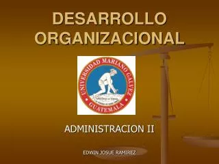 desarrollo organizacional