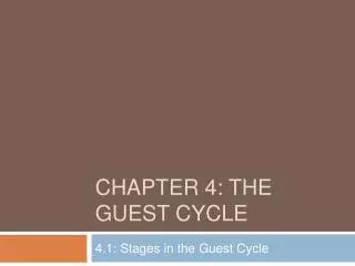 Chapter 4: The Guest Cycle