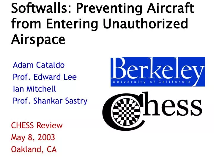 softwalls preventing aircraft from entering unauthorized airspace