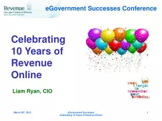Celebrating 10 Years of Revenue Online