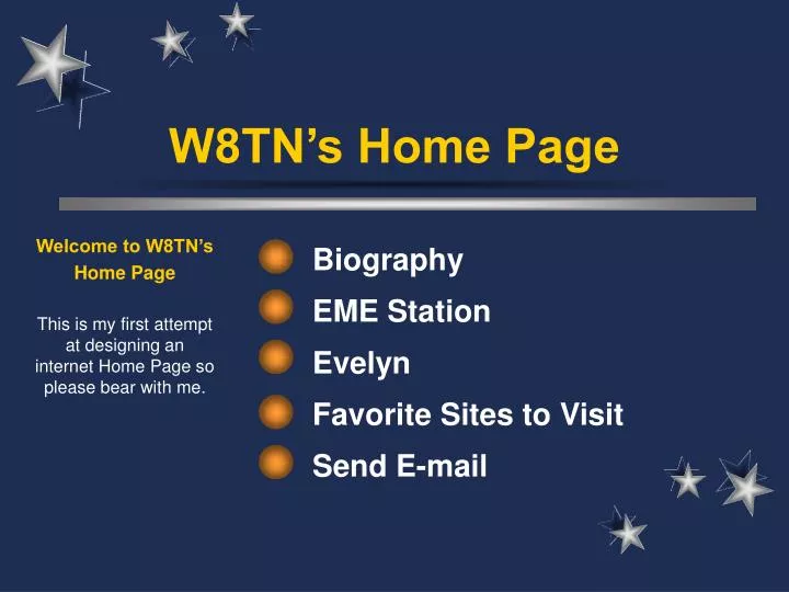 w8tn s home page