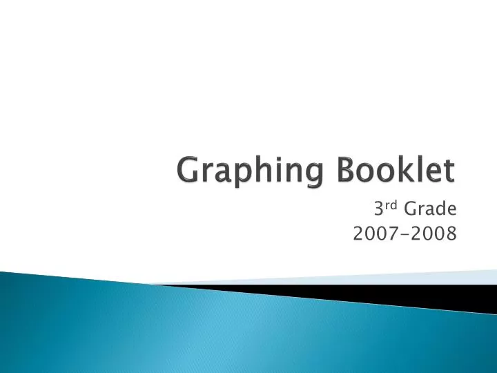 graphing booklet