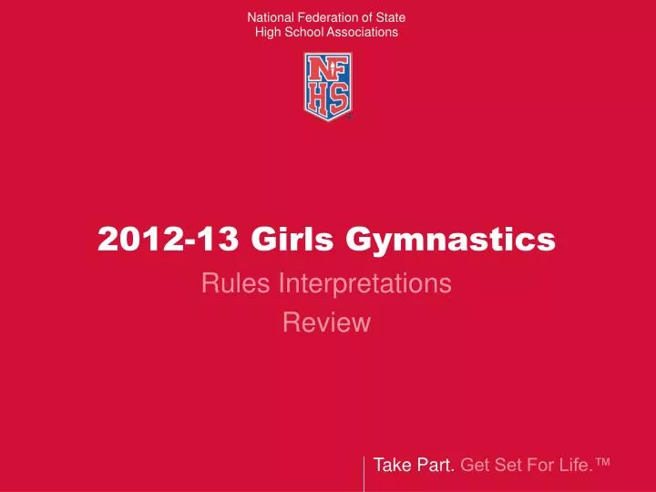 2012 13 girls gymnastics