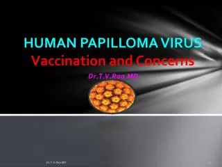 Human Papilloma virus and Vaccination
