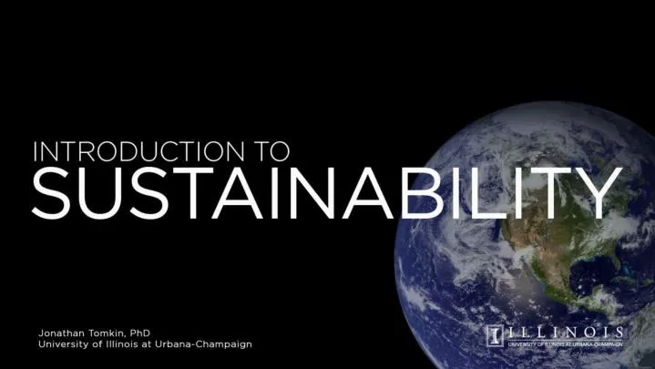 introduction to sustainability