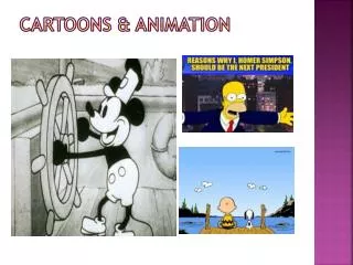 Cartoons &amp; Animation