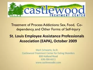 Castlewood - Eating Disorder Residential Treatment Center