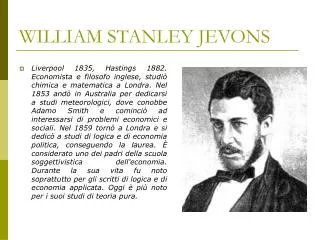 william stanley jevons