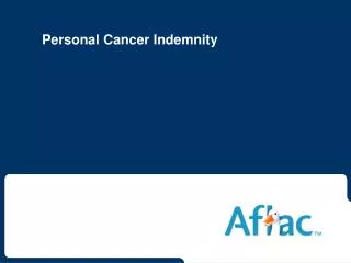 Personal Cancer Indemnity
