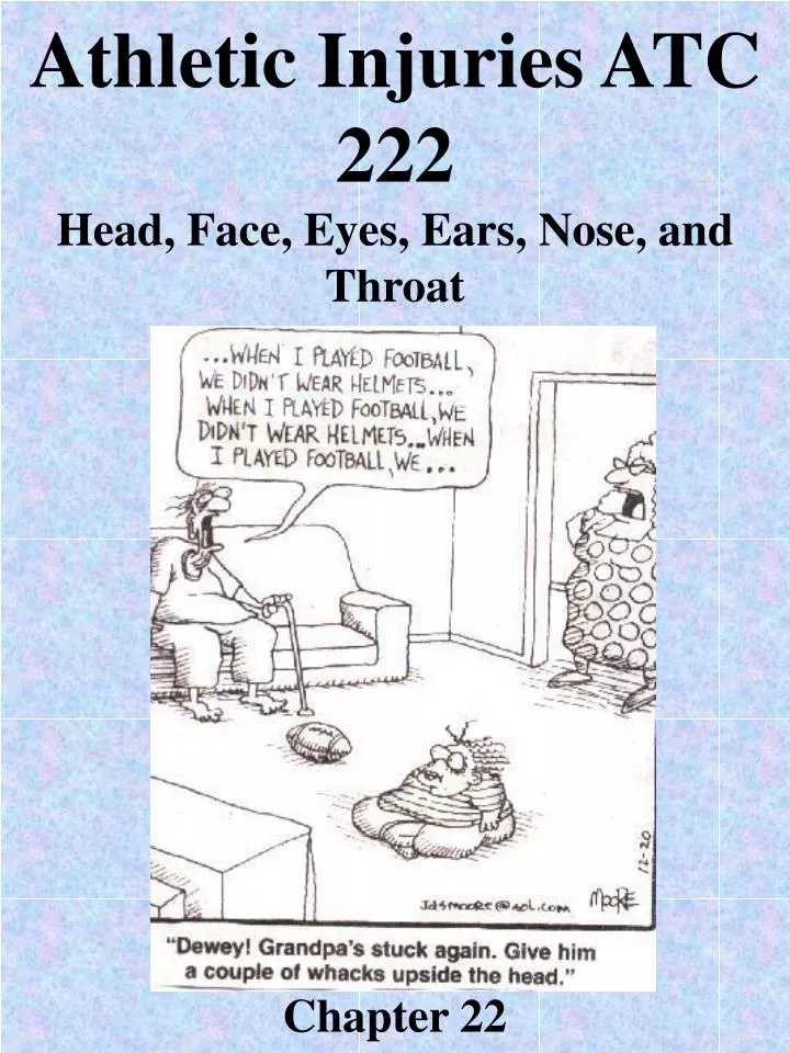 athletic injuries atc 222 head face eyes ears nose and throat chapter 22