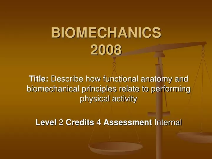 biomechanics 2008