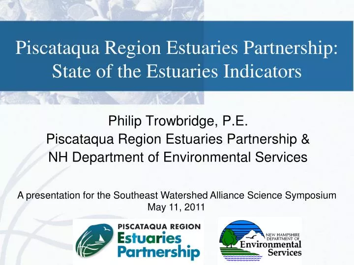 piscataqua region estuaries partnership state of the estuaries indicators