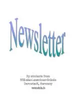 Newsletter - slide 1
