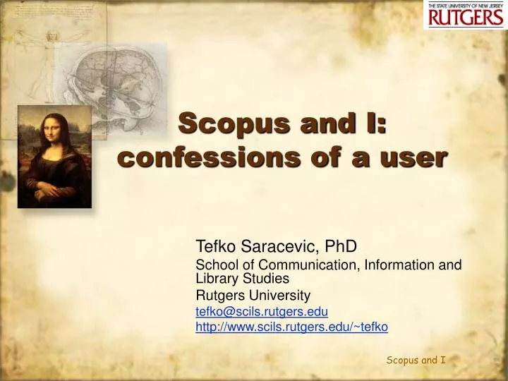 scopus and i confessions of a user