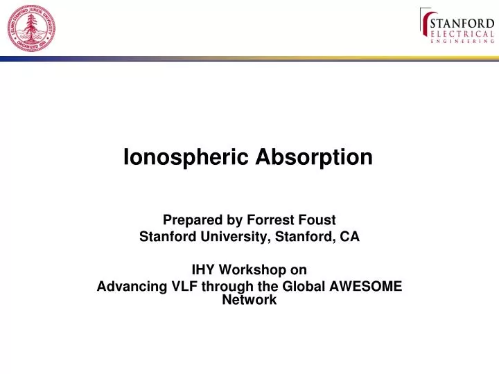 ionospheric absorption