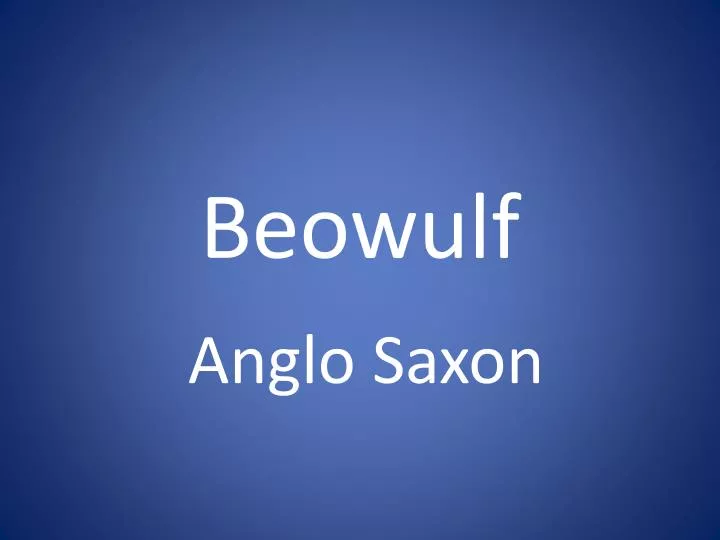 beowulf