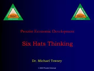 Proutist Economic Development Six Hats Thinking