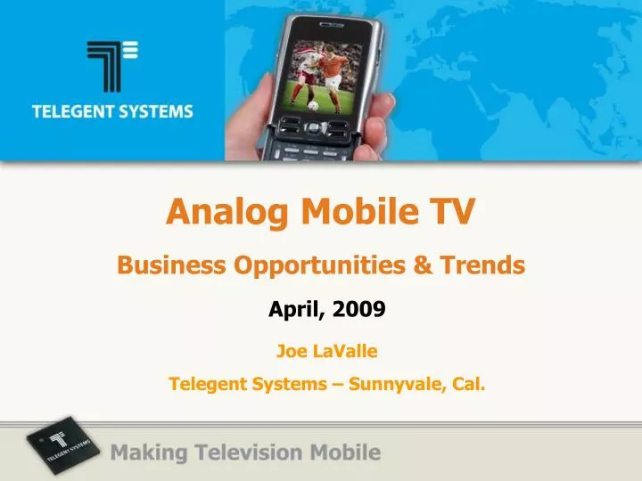 analog mobile tv business opportunities trends