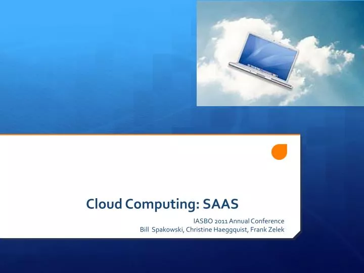 cloud computing saas