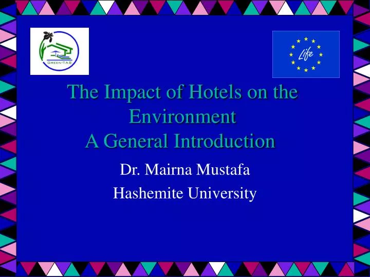 the impact of hotels on the environment a general introduction
