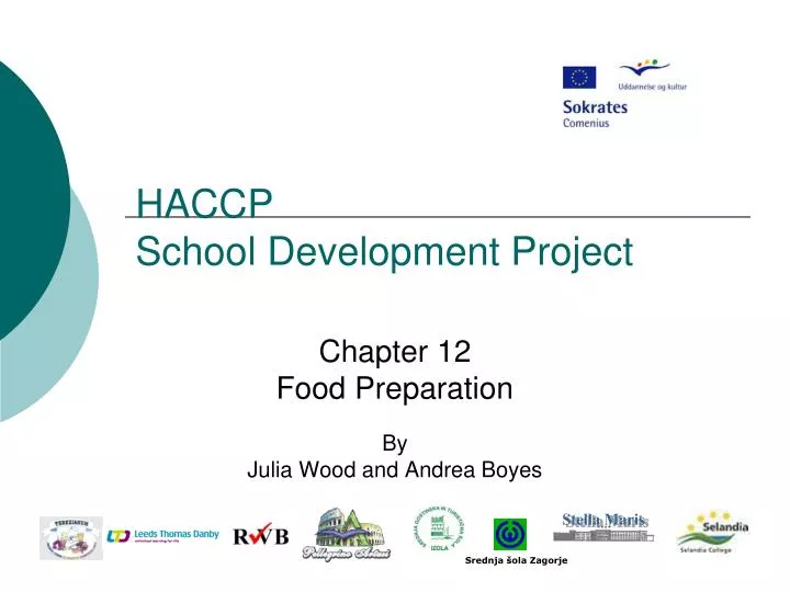 haccp school development project