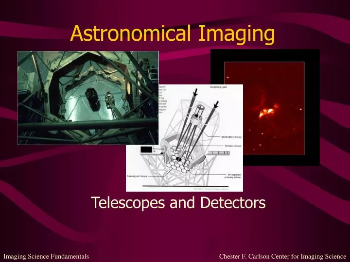 astronomical imaging