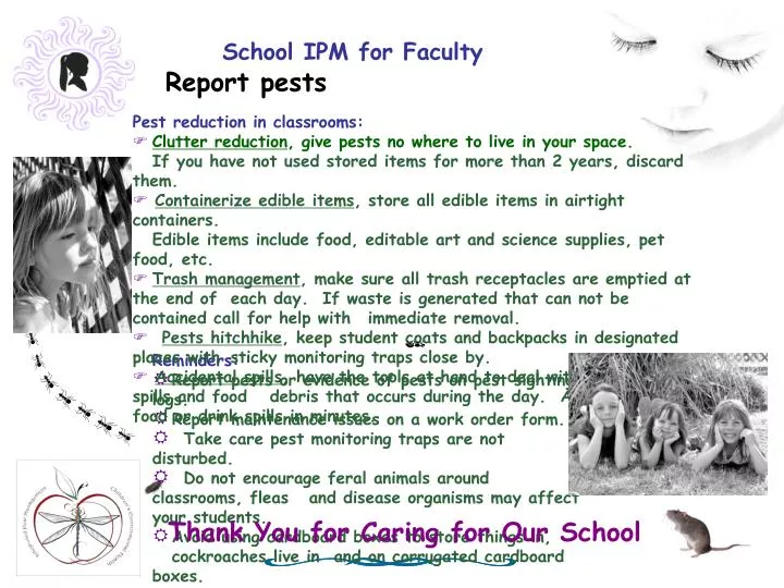 school ipm for faculty