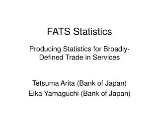 FATS Statistics