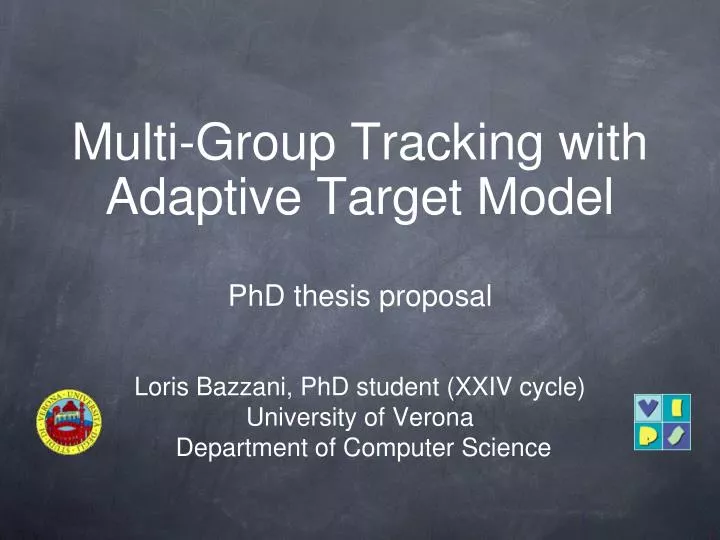 multi group tracking with adaptive target model
